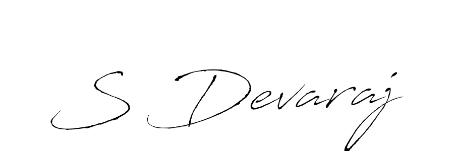 Make a beautiful signature design for name S Devaraj. Use this online signature maker to create a handwritten signature for free. S Devaraj signature style 6 images and pictures png