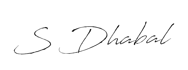 Once you've used our free online signature maker to create your best signature Antro_Vectra style, it's time to enjoy all of the benefits that S Dhabal name signing documents. S Dhabal signature style 6 images and pictures png