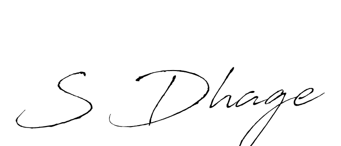It looks lik you need a new signature style for name S Dhage. Design unique handwritten (Antro_Vectra) signature with our free signature maker in just a few clicks. S Dhage signature style 6 images and pictures png