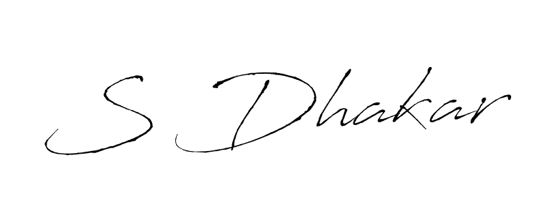 How to Draw S Dhakar signature style? Antro_Vectra is a latest design signature styles for name S Dhakar. S Dhakar signature style 6 images and pictures png