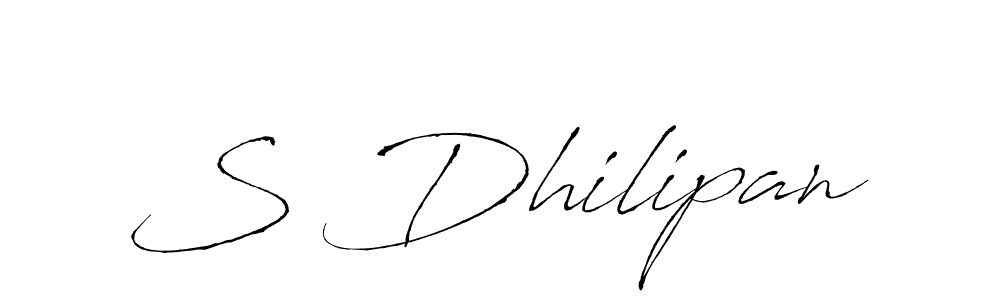 How to Draw S Dhilipan signature style? Antro_Vectra is a latest design signature styles for name S Dhilipan. S Dhilipan signature style 6 images and pictures png