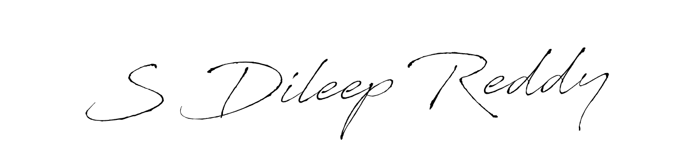 Make a beautiful signature design for name S Dileep Reddy. Use this online signature maker to create a handwritten signature for free. S Dileep Reddy signature style 6 images and pictures png