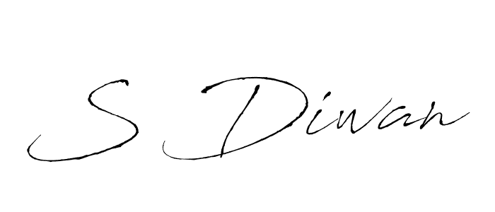 Similarly Antro_Vectra is the best handwritten signature design. Signature creator online .You can use it as an online autograph creator for name S Diwan. S Diwan signature style 6 images and pictures png