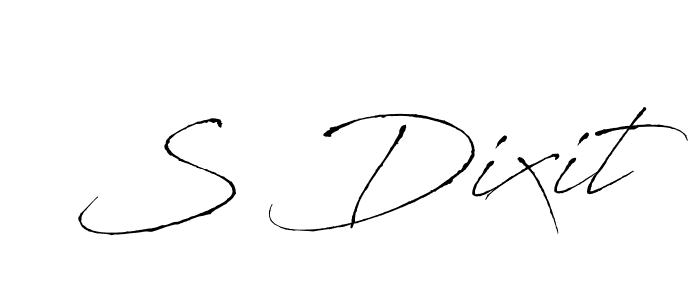 S Dixit stylish signature style. Best Handwritten Sign (Antro_Vectra) for my name. Handwritten Signature Collection Ideas for my name S Dixit. S Dixit signature style 6 images and pictures png