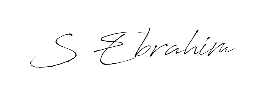 It looks lik you need a new signature style for name S Ebrahim. Design unique handwritten (Antro_Vectra) signature with our free signature maker in just a few clicks. S Ebrahim signature style 6 images and pictures png