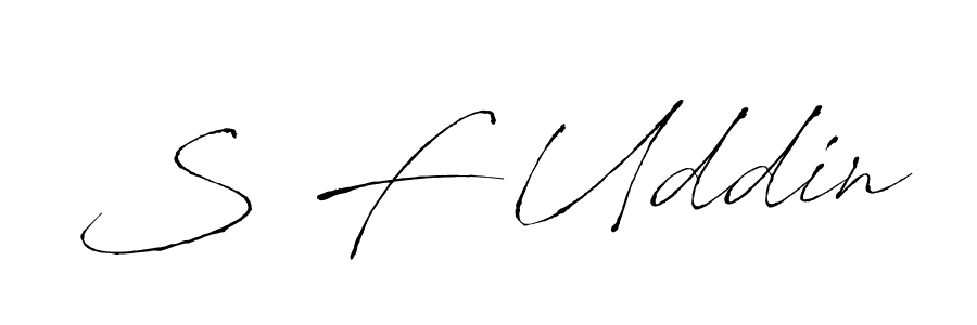Here are the top 10 professional signature styles for the name S F Uddin. These are the best autograph styles you can use for your name. S F Uddin signature style 6 images and pictures png