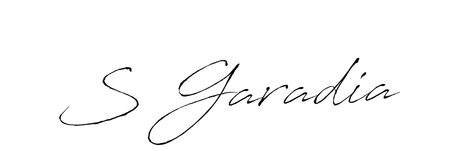 Make a beautiful signature design for name S Garadia. Use this online signature maker to create a handwritten signature for free. S Garadia signature style 6 images and pictures png