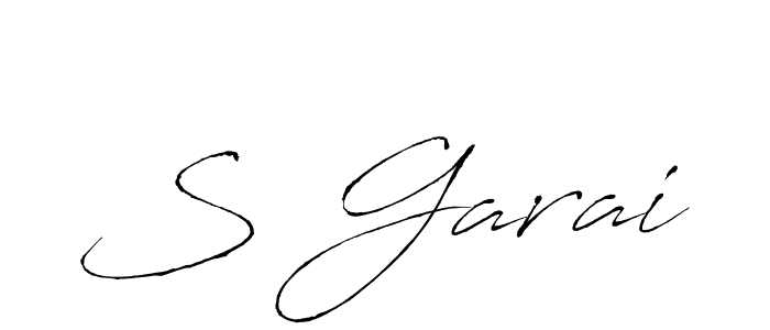 It looks lik you need a new signature style for name S Garai. Design unique handwritten (Antro_Vectra) signature with our free signature maker in just a few clicks. S Garai signature style 6 images and pictures png