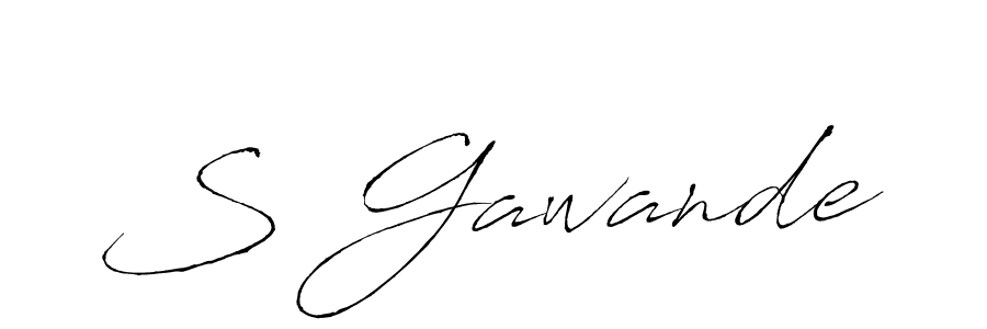 You can use this online signature creator to create a handwritten signature for the name S Gawande. This is the best online autograph maker. S Gawande signature style 6 images and pictures png