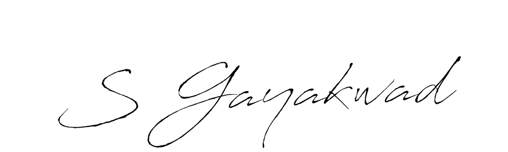 Best and Professional Signature Style for S Gayakwad. Antro_Vectra Best Signature Style Collection. S Gayakwad signature style 6 images and pictures png