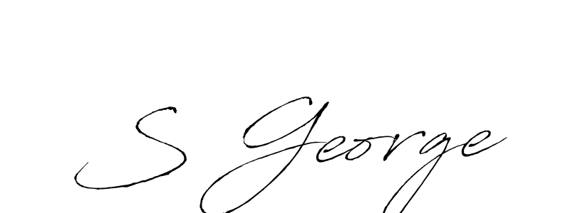 Once you've used our free online signature maker to create your best signature Antro_Vectra style, it's time to enjoy all of the benefits that S George name signing documents. S George signature style 6 images and pictures png
