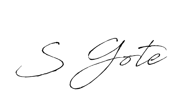 Also You can easily find your signature by using the search form. We will create S Gote name handwritten signature images for you free of cost using Antro_Vectra sign style. S Gote signature style 6 images and pictures png