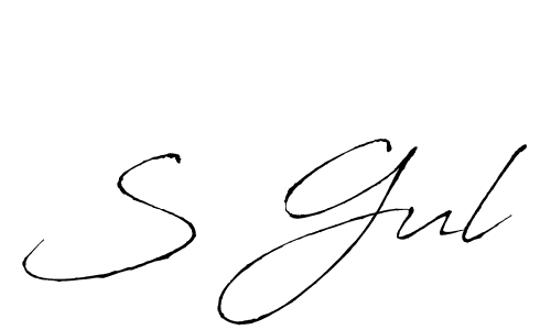 You can use this online signature creator to create a handwritten signature for the name S Gul. This is the best online autograph maker. S Gul signature style 6 images and pictures png