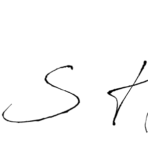 You should practise on your own different ways (Antro_Vectra) to write your name (S H) in signature. don't let someone else do it for you. S H signature style 6 images and pictures png