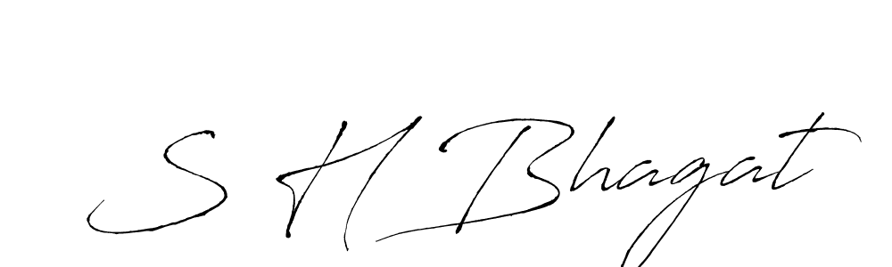 Also You can easily find your signature by using the search form. We will create S H Bhagat name handwritten signature images for you free of cost using Antro_Vectra sign style. S H Bhagat signature style 6 images and pictures png