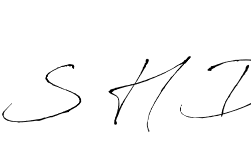 Best and Professional Signature Style for S H D. Antro_Vectra Best Signature Style Collection. S H D signature style 6 images and pictures png