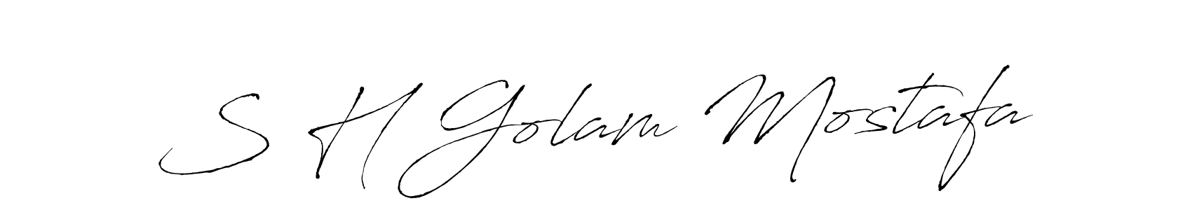 You should practise on your own different ways (Antro_Vectra) to write your name (S H Golam Mostafa) in signature. don't let someone else do it for you. S H Golam Mostafa signature style 6 images and pictures png