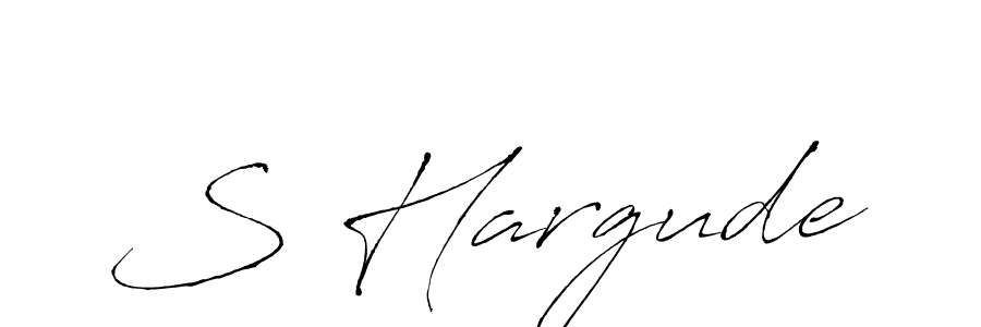 Also You can easily find your signature by using the search form. We will create S Hargude name handwritten signature images for you free of cost using Antro_Vectra sign style. S Hargude signature style 6 images and pictures png