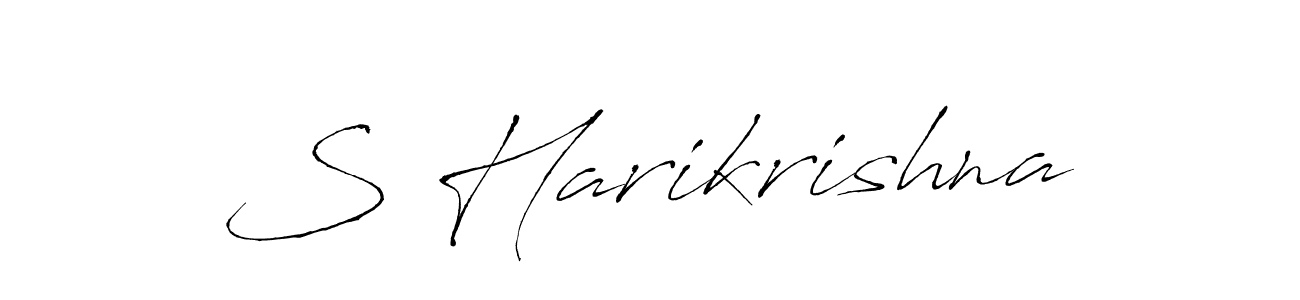 Use a signature maker to create a handwritten signature online. With this signature software, you can design (Antro_Vectra) your own signature for name S Harikrishna. S Harikrishna signature style 6 images and pictures png