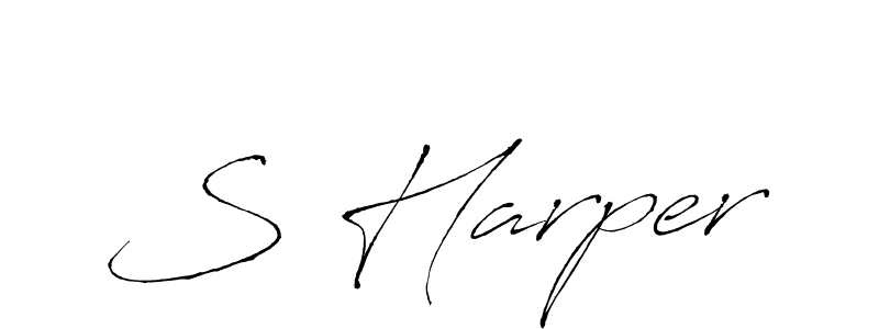 Also You can easily find your signature by using the search form. We will create S Harper name handwritten signature images for you free of cost using Antro_Vectra sign style. S Harper signature style 6 images and pictures png