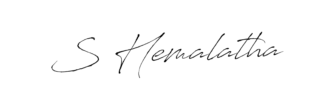 It looks lik you need a new signature style for name S Hemalatha. Design unique handwritten (Antro_Vectra) signature with our free signature maker in just a few clicks. S Hemalatha signature style 6 images and pictures png
