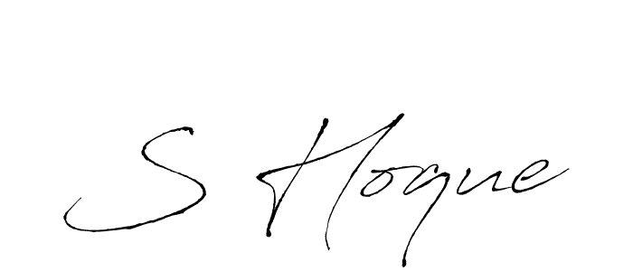 You can use this online signature creator to create a handwritten signature for the name S Hoque. This is the best online autograph maker. S Hoque signature style 6 images and pictures png