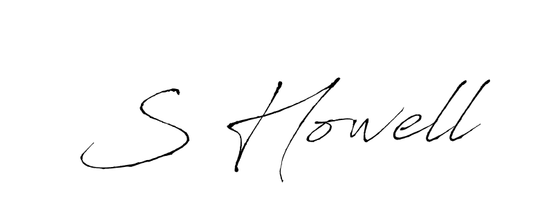 Antro_Vectra is a professional signature style that is perfect for those who want to add a touch of class to their signature. It is also a great choice for those who want to make their signature more unique. Get S Howell name to fancy signature for free. S Howell signature style 6 images and pictures png