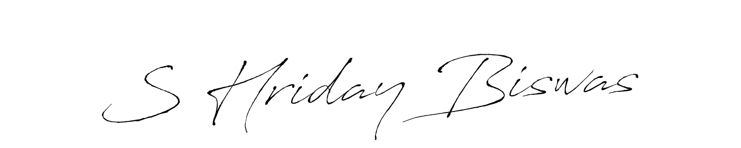 Make a short S Hriday Biswas signature style. Manage your documents anywhere anytime using Antro_Vectra. Create and add eSignatures, submit forms, share and send files easily. S Hriday Biswas signature style 6 images and pictures png
