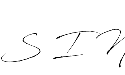 Similarly Antro_Vectra is the best handwritten signature design. Signature creator online .You can use it as an online autograph creator for name S I N. S I N signature style 6 images and pictures png