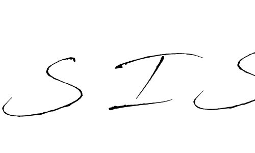 This is the best signature style for the S I S name. Also you like these signature font (Antro_Vectra). Mix name signature. S I S signature style 6 images and pictures png