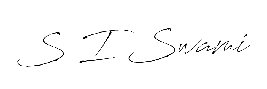 Similarly Antro_Vectra is the best handwritten signature design. Signature creator online .You can use it as an online autograph creator for name S I Swami. S I Swami signature style 6 images and pictures png