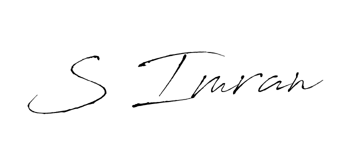 This is the best signature style for the S Imran name. Also you like these signature font (Antro_Vectra). Mix name signature. S Imran signature style 6 images and pictures png