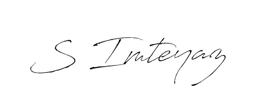 Also we have S Imteyaz name is the best signature style. Create professional handwritten signature collection using Antro_Vectra autograph style. S Imteyaz signature style 6 images and pictures png