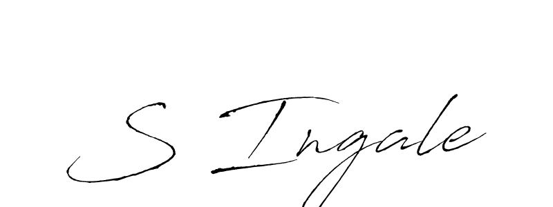 Make a beautiful signature design for name S Ingale. Use this online signature maker to create a handwritten signature for free. S Ingale signature style 6 images and pictures png