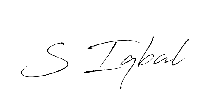 Make a beautiful signature design for name S Iqbal. Use this online signature maker to create a handwritten signature for free. S Iqbal signature style 6 images and pictures png