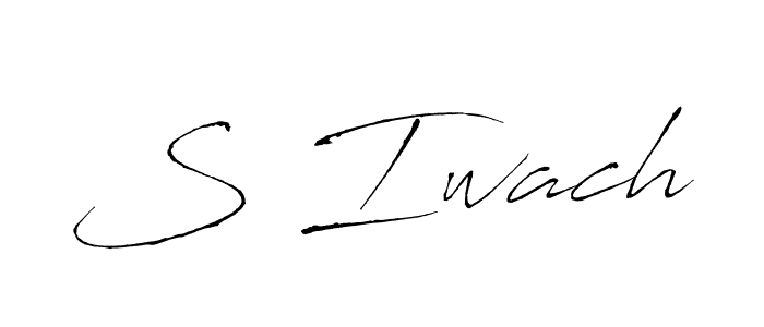 Also we have S Iwach name is the best signature style. Create professional handwritten signature collection using Antro_Vectra autograph style. S Iwach signature style 6 images and pictures png