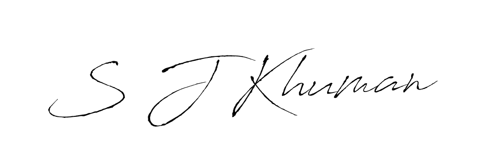 Make a short S J Khuman signature style. Manage your documents anywhere anytime using Antro_Vectra. Create and add eSignatures, submit forms, share and send files easily. S J Khuman signature style 6 images and pictures png