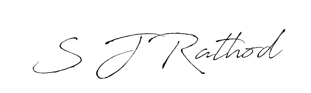The best way (Antro_Vectra) to make a short signature is to pick only two or three words in your name. The name S J Rathod include a total of six letters. For converting this name. S J Rathod signature style 6 images and pictures png
