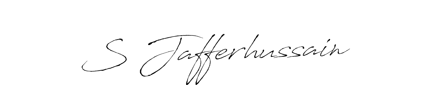 Antro_Vectra is a professional signature style that is perfect for those who want to add a touch of class to their signature. It is also a great choice for those who want to make their signature more unique. Get S Jafferhussain name to fancy signature for free. S Jafferhussain signature style 6 images and pictures png