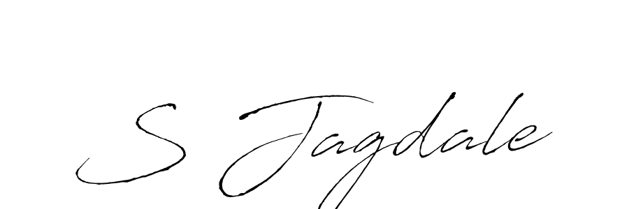 Make a beautiful signature design for name S Jagdale. Use this online signature maker to create a handwritten signature for free. S Jagdale signature style 6 images and pictures png