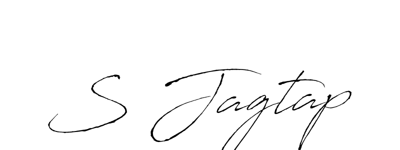 Make a beautiful signature design for name S Jagtap. Use this online signature maker to create a handwritten signature for free. S Jagtap signature style 6 images and pictures png