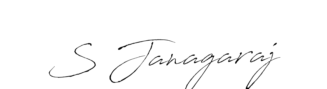 Antro_Vectra is a professional signature style that is perfect for those who want to add a touch of class to their signature. It is also a great choice for those who want to make their signature more unique. Get S Janagaraj name to fancy signature for free. S Janagaraj signature style 6 images and pictures png