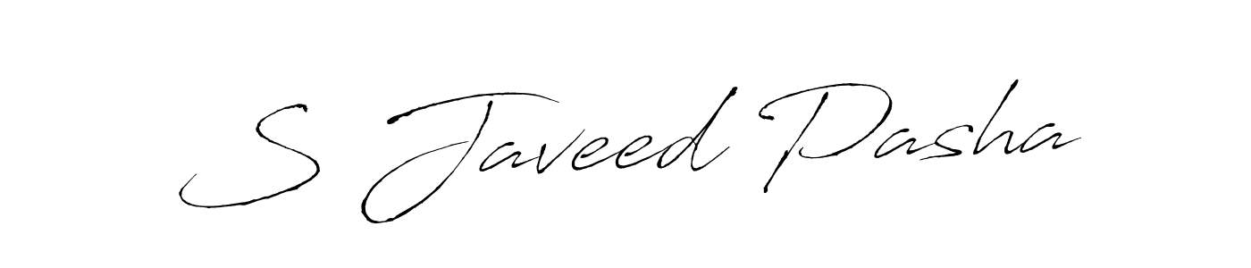 Also we have S Javeed Pasha name is the best signature style. Create professional handwritten signature collection using Antro_Vectra autograph style. S Javeed Pasha signature style 6 images and pictures png