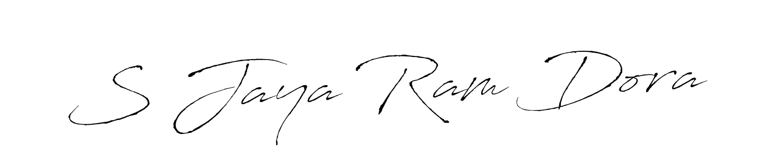 Also You can easily find your signature by using the search form. We will create S Jaya Ram Dora name handwritten signature images for you free of cost using Antro_Vectra sign style. S Jaya Ram Dora signature style 6 images and pictures png