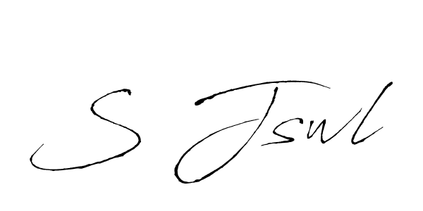 Similarly Antro_Vectra is the best handwritten signature design. Signature creator online .You can use it as an online autograph creator for name S Jswl. S Jswl signature style 6 images and pictures png