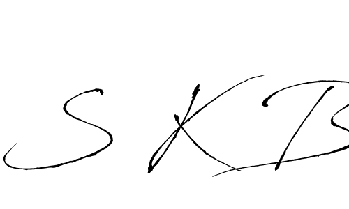 Also You can easily find your signature by using the search form. We will create S K B name handwritten signature images for you free of cost using Antro_Vectra sign style. S K B signature style 6 images and pictures png