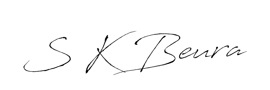 Also we have S K Beura name is the best signature style. Create professional handwritten signature collection using Antro_Vectra autograph style. S K Beura signature style 6 images and pictures png