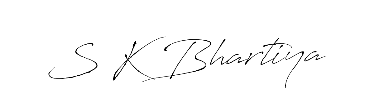 It looks lik you need a new signature style for name S K Bhartiya. Design unique handwritten (Antro_Vectra) signature with our free signature maker in just a few clicks. S K Bhartiya signature style 6 images and pictures png