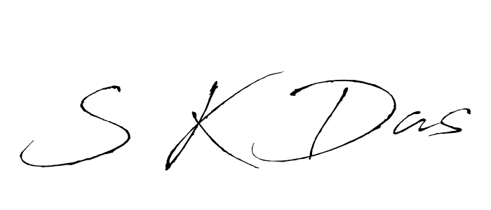 Design your own signature with our free online signature maker. With this signature software, you can create a handwritten (Antro_Vectra) signature for name S K Das. S K Das signature style 6 images and pictures png