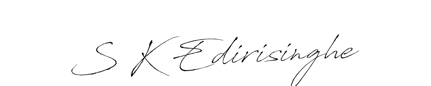 Once you've used our free online signature maker to create your best signature Antro_Vectra style, it's time to enjoy all of the benefits that S K Edirisinghe name signing documents. S K Edirisinghe signature style 6 images and pictures png